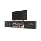 Rack Suspenso Para Tv Até 75 Polegadas 220cm Em Bp Porta Ripa