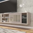 Rack Suspenso Para Tv Até 75 Polegadas 220cm Em Bp Porta Tela