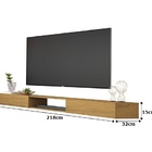 Rack Suspenso Para Tv Até 88 Polegadas Nicho 2.2 Cumaru – Gig