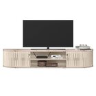 Rack Suspenso Para Tv Curvo Até 75 Polegadas Algarve Calacata