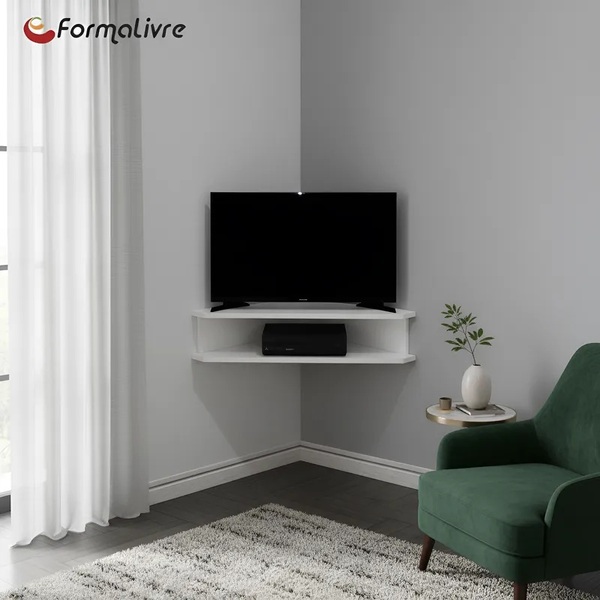 Rack Suspenso Para Tv De Até 39" Aparador Bancada Estante De