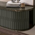 Rack Suspenso Para Tvs Até 75 Polegadas Algarve Jade/oliva