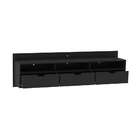 Rack Suspenso Pênsil Preto 180 Cm