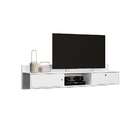 Rack Suspenso Renna Branco 162 Cm