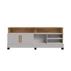 Rack Taipe Off White/cinamomo – Bechara Móveis