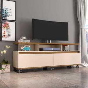Rack Texas Off White E Cinamomo 160 Cm | Leroy Merlin