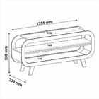 Rack Theo Com Borda Arredondada Para Tv De 60 Polegadas - Art
