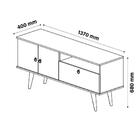 Rack Topázio Preto Acetinado