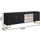 Rack Trendy 160cm - Preto