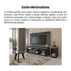 Rack Treviso Preto 180 Cm