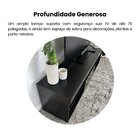 Rack Treviso Preto 180 Cm