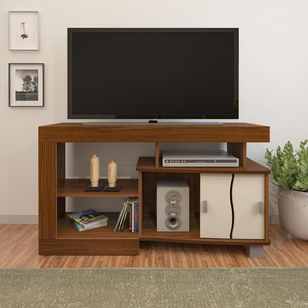 Rack Tv 42" 2 Portas De Correr Multimóveis Cr45175