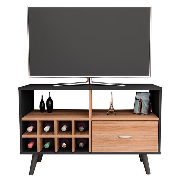 Rack Tv 43 Pol Retro Com Adega Rac6011 Apt