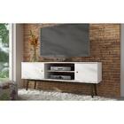 Rack Tv 50" 2 Portas Multimóveis Cr45071 Branco