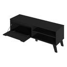 Rack Tv 60" Retrô 2 Portas De Correr Multimóveis Cr45171