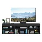 Rack Tv 65" Com Espelho E 2 Portas Paris Multimóveis Preto