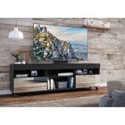 Rack Tv 65" Com Espelho, Rodízios E 2 Portas Paris Multimóvei