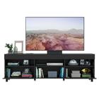 Rack Tv 65" Com Rodízios E 2 Portas Paris Multimóveis Preto