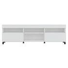 Rack Tv 65" Com Rodízios E 2 Portas Paris Multimóveis V3325