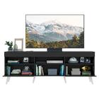 Rack Tv 65 Retrô C/ Espelho 2 Portas Paris Multimóveis V3332