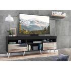 Rack Tv 65 Retrô C/ Espelho 2 Portas Paris Multimóveis V3332