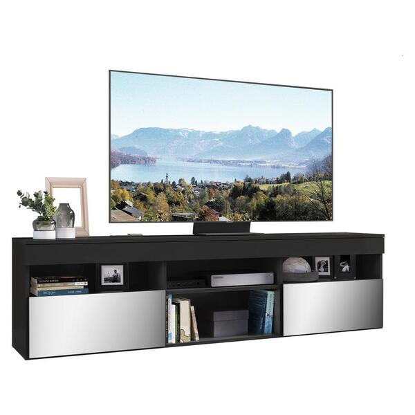 Rack Tv 65" Suspenso C/ Esp 2 Portas Paris Multimóveis V3331