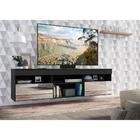 Rack Tv 65" Suspenso Com Espelho E 2 Portas Paris Multimóveis