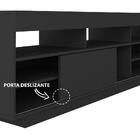Rack Tv 75" 1 Porta De Correr Multimóveis Cr45177