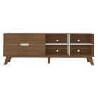 Rack Tv 75" 2 Gavetas E Nichos Multimóveis Cr45178