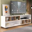 Rack Tv 75" Com Nichos E Pés Jazz Multimóveis V1023 B