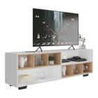 Rack Tv 75" Com Nichos E Pés Jazz Multimóveis V1023 B