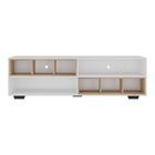 Rack Tv 75" Com Nichos E Pés Jazz Multimóveis V1023 B