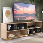 Rack Tv 75" Com Nichos E Pés Jazz Multimóveis V1023 R