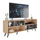 Rack Tv 75" Retrô Com Nichos Jazz Multimóveis V1022 R