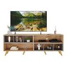 Rack Tv 75" Retrô Com Nichos Jazz Multimóveis V1022 R
