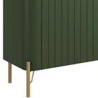 Rack Tv 85 Pol 260cm 4 Portas Brise Blen Musgo/dourado I06 -