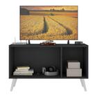 Rack Tv Até 32 Polegadas 3 Portas Retrô Com Espelhos Multimóv