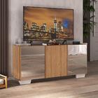 Rack Tv Até 32 Polegadas Com Espelhos 3 Portas Multimóveis Mp