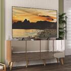 Rack Tv Até 50 Polegadas 4 Portas Retrô Com Espelhos Multimóv