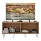 Rack Tv Até 50 Polegadas 4 Portas Retrô Com Espelhos Multimóv