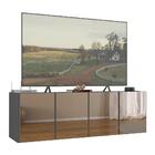 Rack Tv Até 50 Polegadas 4 Portas Suspenso Com Espelhos Multi