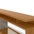 Rack Tv Até 70' Com Espelho Amsterdã Tauari Off-white