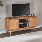 Rack Tv Bancada 40 Polegadas Madeira 2 Portas 2 Nichos Tivoli