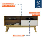 Rack Valdemóveis Com Nicho Houston