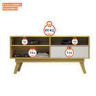 Rack Valdemóveis Com Nicho Houston