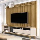 Rack Veneto Wood Com Painel Para Tv Até 72 Polegadas Vênus 1.
