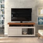 Rack Verano Para Tv Até 55'' Rústico Terrara /off White - Dj