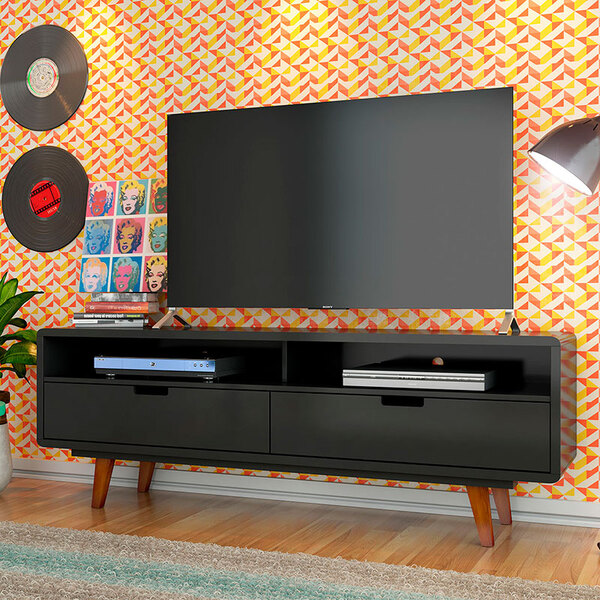 Rack Vintage Oxford – Olivar - Preto / Preto