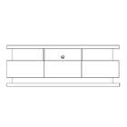 Rack Vivare 1.6 Wood Off White/freijo-germai Móveis