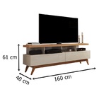 Rack Vivare 1.6 Wood Off White/nature - Giga Móveis